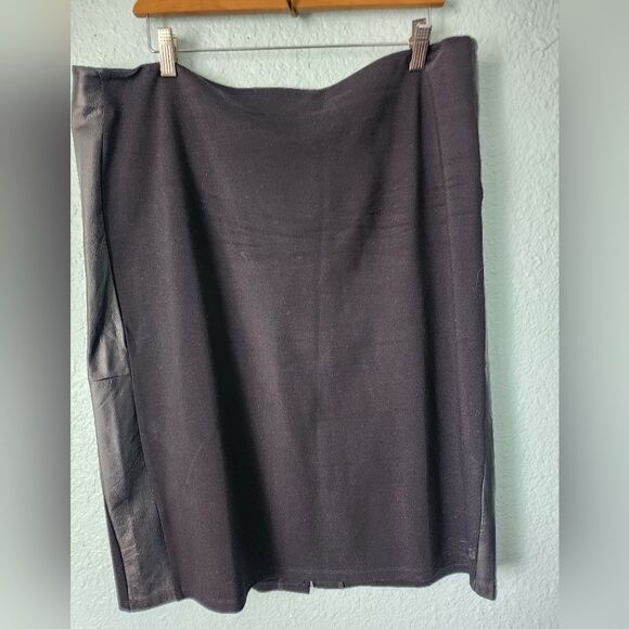 Eileen Fisher Black Pencil Skirt Matching Blazer Jacket Available - Picture 1 of 11